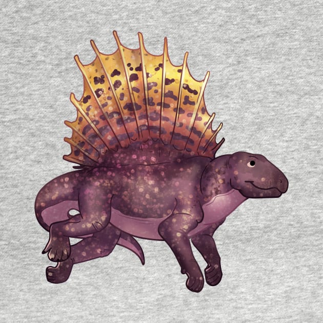 Cozy Dimetrodon by Phoenix Baldwin